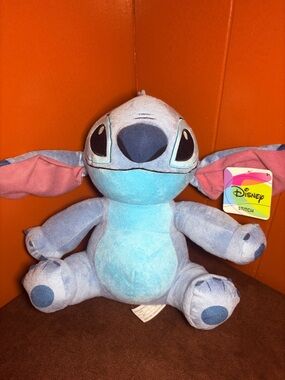 Disney Blue & Pink Stitch Plush Character Toy